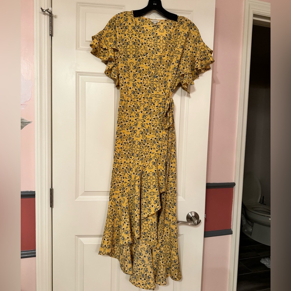 Floral Wrap dress
